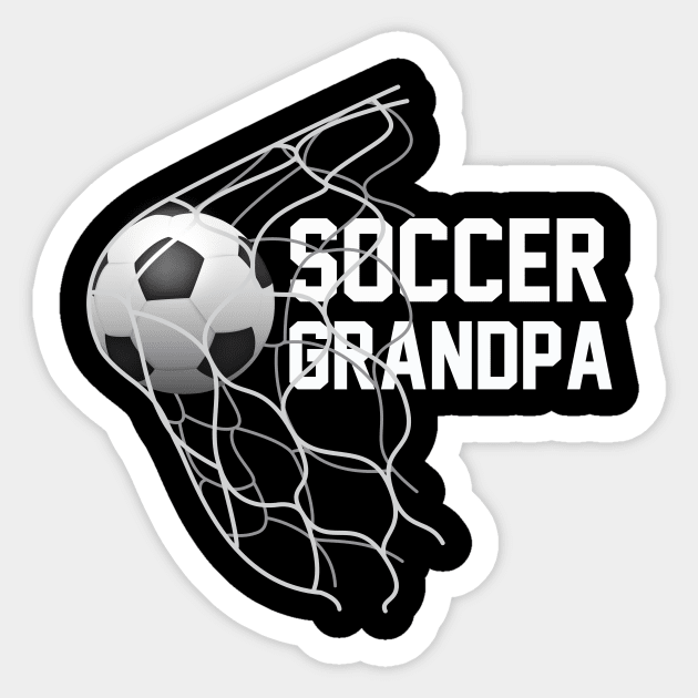 Soccer Grandpa | Football | Futbol | Parents | Goal | Gift Sticker by MerchMadness